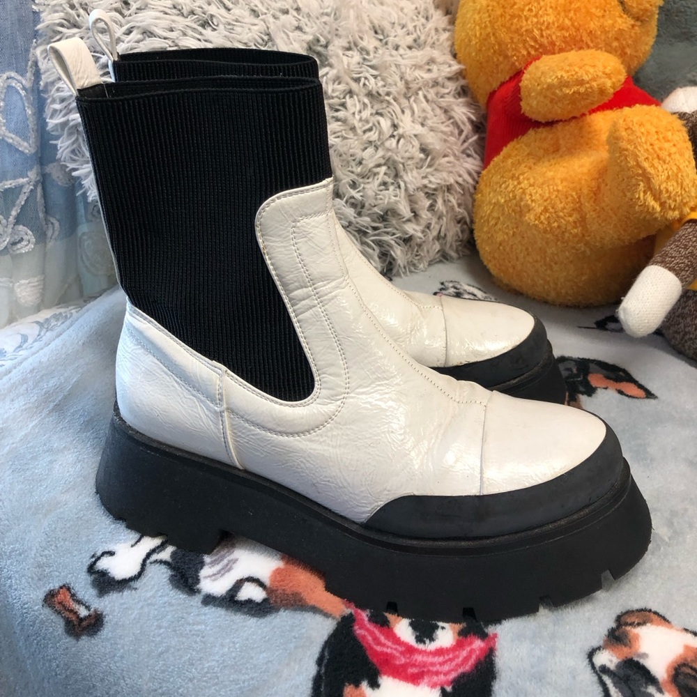 White Circus boots